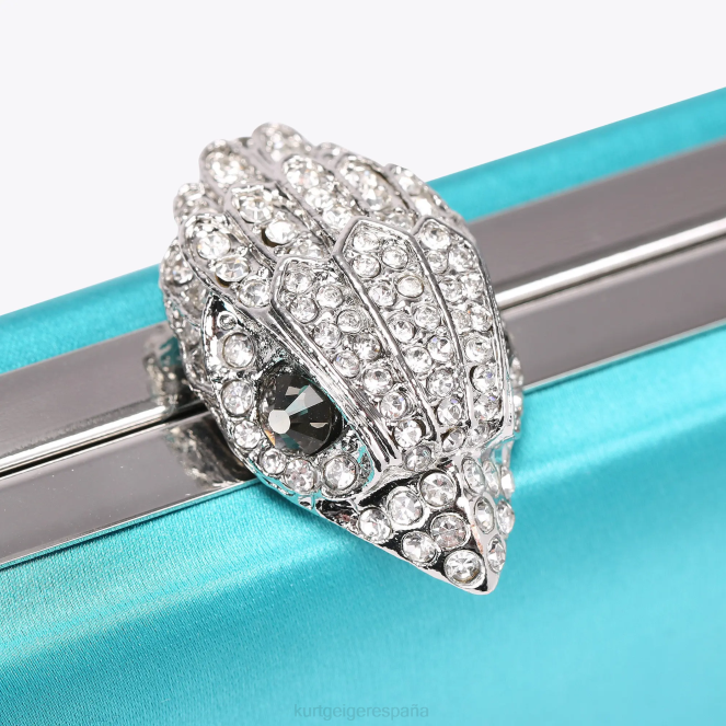 Kurt Geiger mujer bolso de mano kensington de londres 2LPR60 | bolsas turquesa